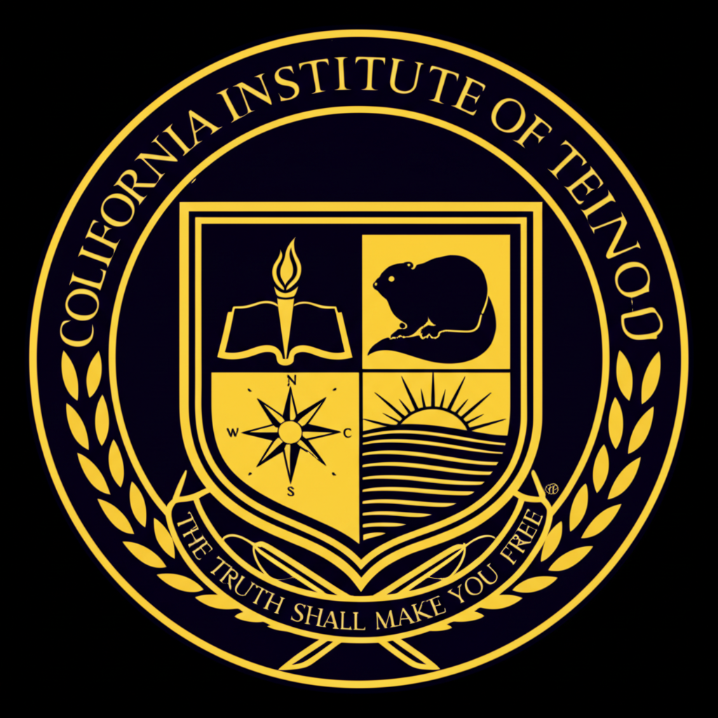 California Institute of Technology official logo - prestigious United States education institution