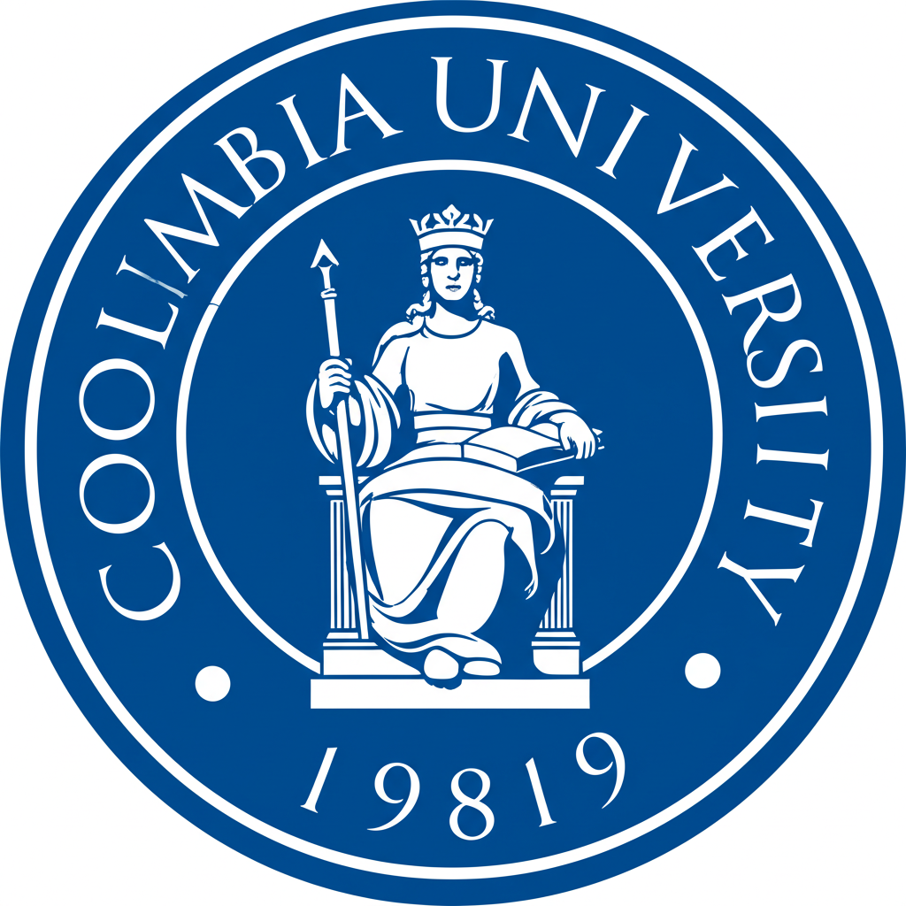 Columbia University official logo - prestigious United States education institution