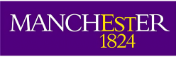 University of Manchester official logo - prestigious United Kingdom education institution