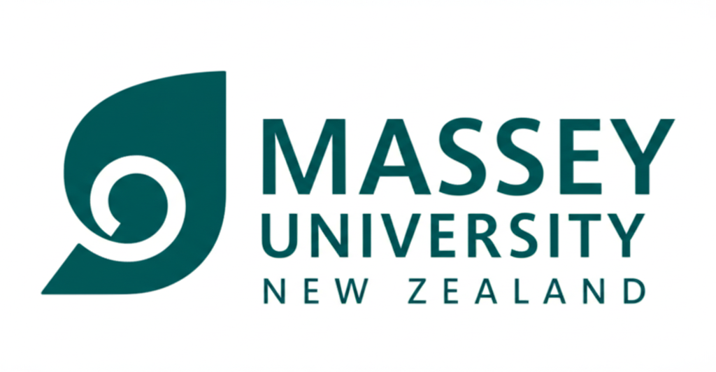 Massey University official logo - prestigious New Zealand education institution