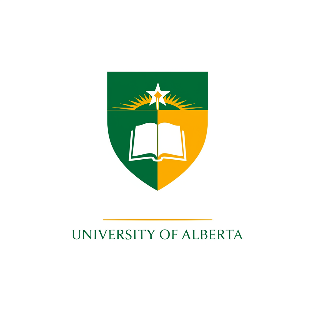 University of Alberta official logo - prestigious Canada education institution