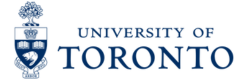 University of Toronto official logo - prestigious Canada education institution